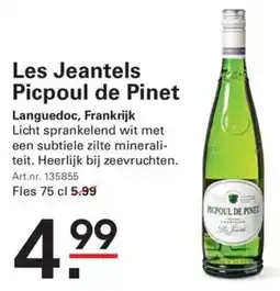 Sligro Les Jeantels Picpoul de Pinet aanbieding