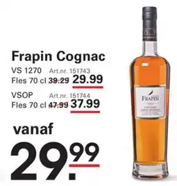 Sligro Frapin Cognac aanbieding