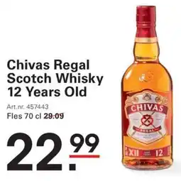 Sligro Chivas Regal Scotch Whisky 12 Years Old aanbieding