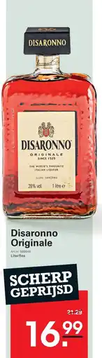 Sligro Disaronno Originale aanbieding