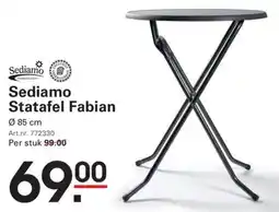 Sligro Sediamo Statafel Fabian aanbieding