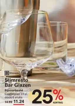Sligro Slimresto Bar Glazen aanbieding