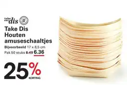 Sligro Take Dis amuseschaaltjes aanbieding
