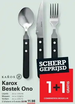 Sligro Karox Bestek Ono aanbieding