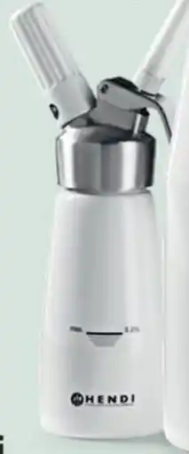 Sligro Hendi Slagroomapparaat Kitchen Line aanbieding