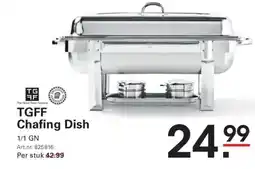 Sligro TGFF Chafing Dish aanbieding