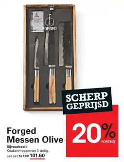 Sligro Forged Messen Olive aanbieding
