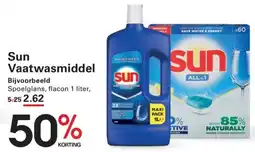 Sligro Sun Vaatwasmiddel aanbieding
