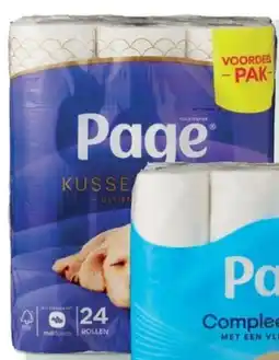 Sligro Page Toiletpapier Kussenzacht aanbieding