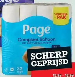Sligro Page Toiletpapier Compleet Schoon aanbieding