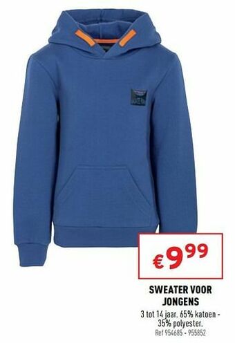Trafic Sweater voor jongens aanbieding