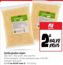 Jumbo Jumbo goudse raspen aanbieding