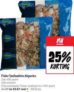 Jumbo Fisker seafoodmix diepvries aanbieding