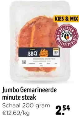 Jumbo Jumbo Gemarineerde minute steak aanbieding