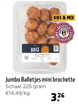 Jumbo Jumbo Balletjes mini brochette aanbieding