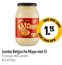 Jumbo Jumbo Belgische Mayo met Ei aanbieding