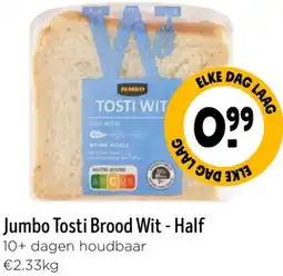 Jumbo Jumbo Tosti Brood Wit - Half aanbieding