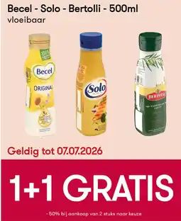 Peltri Becel, Solo, Bertolli aanbieding