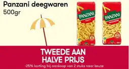 Peltri Panzani deegwaren aanbieding