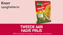 Peltri Knorr spaghetteria aanbieding