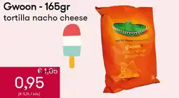 Peltri Gwoon tortilla nacho cheese aanbieding