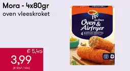 Peltri Mora oven vleeskroket aanbieding