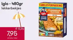 Peltri Iglo lekkerbekjes aanbieding