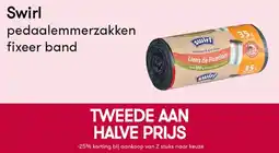 Peltri Swirl pedaalemmerzakken fixeer band aanbieding