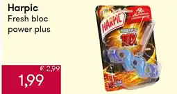 Peltri Harpic Fresh bloc power plus aanbieding