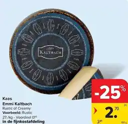 Carrefour Kaas emmi kaltbach aanbieding