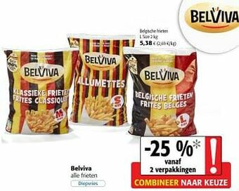 Belviva belgische frieten