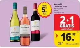 Carrefour Australië Jacob's Creek aanbieding