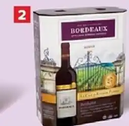 Carrefour Frankrijk bordeaux rood la cave d'augustin florent aanbieding