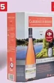 Carrefour Frankrijk loire la cave d'augustin florent cabernet d'anjou aanbieding