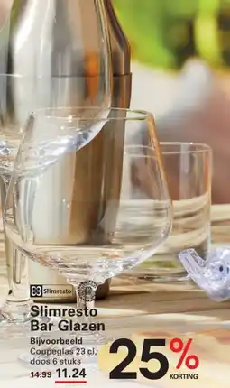 Sligro Slimresto Bar Glazen aanbieding