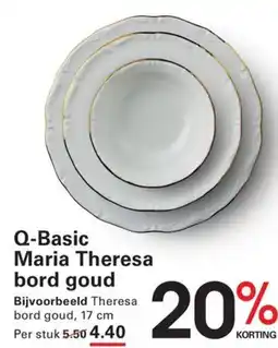 Sligro Q-basic maria theresa bord goud aanbieding