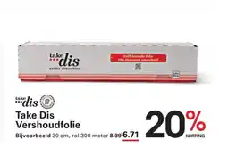 Sligro Take dis vershoudfolie aanbieding
