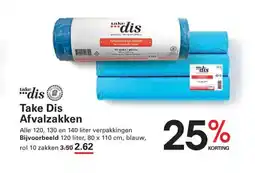Sligro Take dis afvalzakken aanbieding