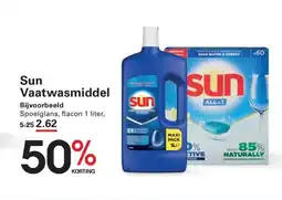 Sligro Sun vaatwasmiddel aanbieding