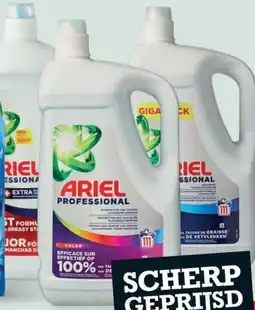 Sligro Ariel professional wasmiddel aanbieding