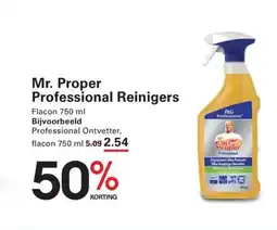 Sligro Mr. proper professional reinigers aanbieding