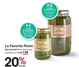 Sligro La favorita pesto aanbieding
