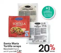 Sligro Santa maria tortilla wraps aanbieding