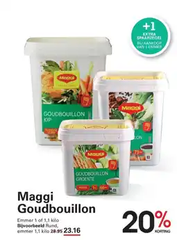 Sligro Maggi goudbouillon aanbieding
