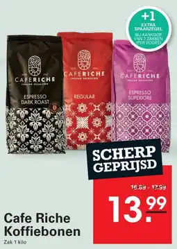 Sligro Cafe riche koffiebonen aanbieding
