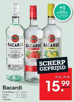 Sligro Bacardi aanbieding
