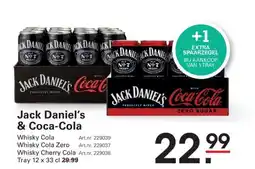 Sligro Jack daniel's & coca-cola aanbieding