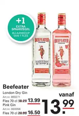 Sligro Beefeater aanbieding