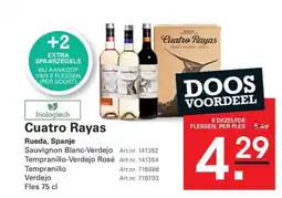 Sligro Cuatro rayas aanbieding