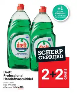 Sligro Dreft professional handafwasmiddel aanbieding